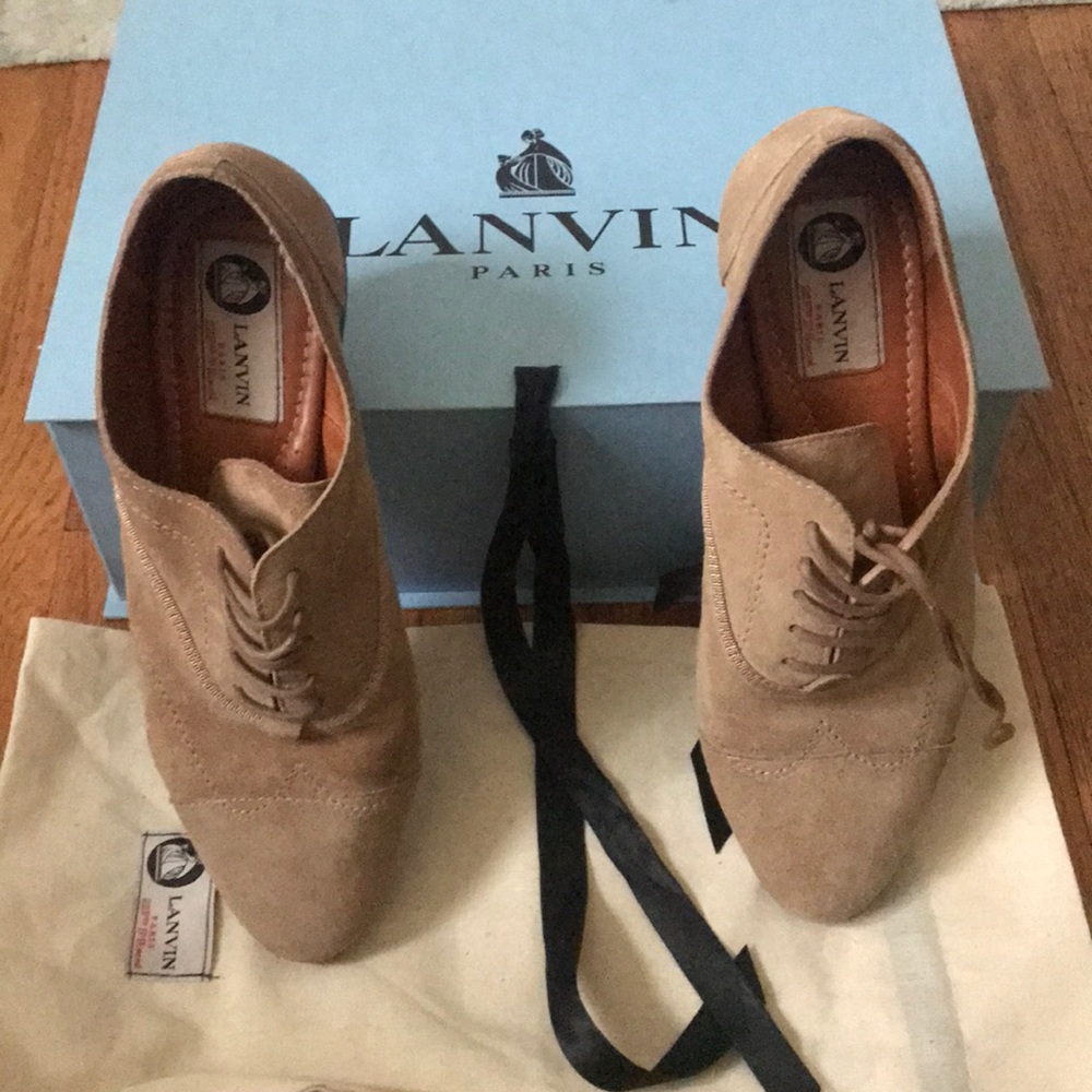 Lanvin Richelieu Oxford Shoes